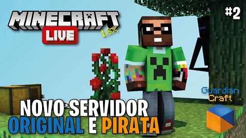 NOVO SERVIDOR SURVIVAL 1.8X PIRATA E ORIGINAL! #2