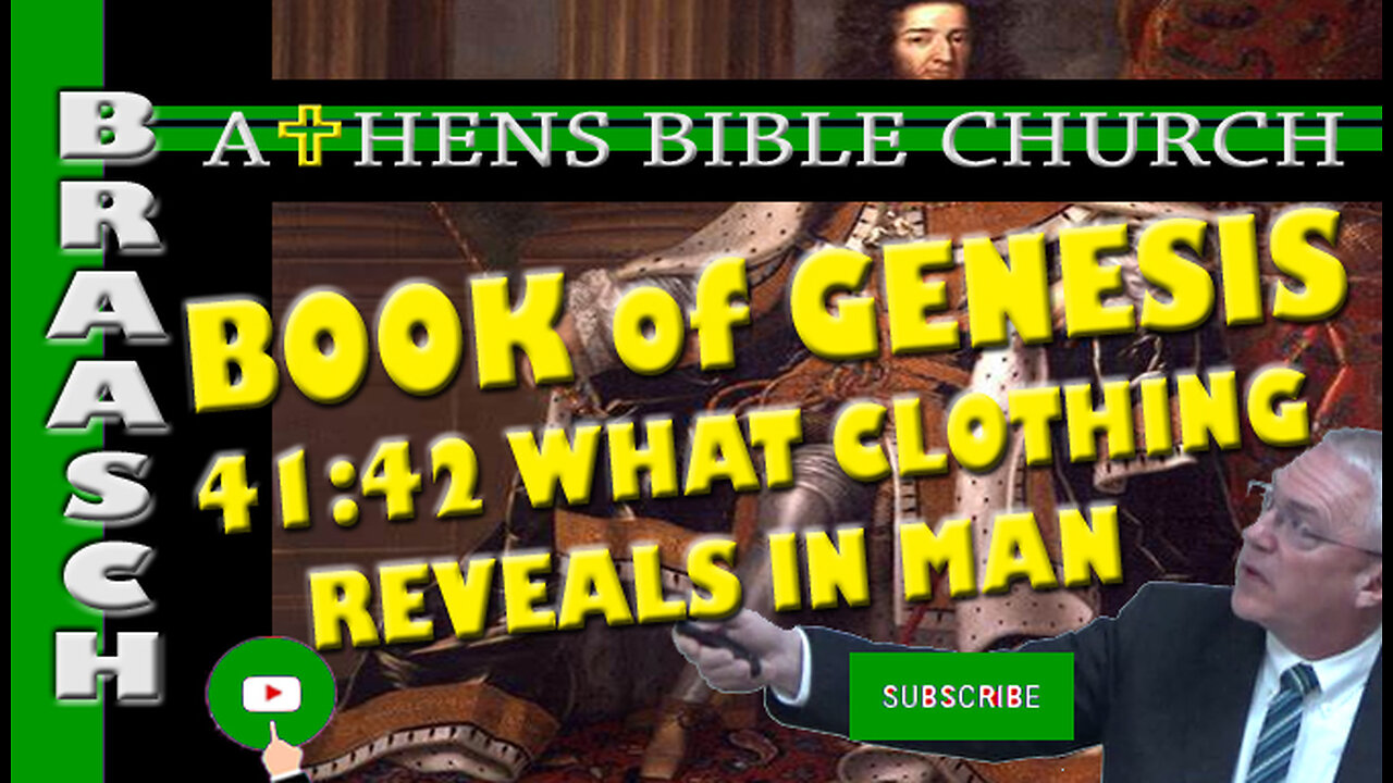 What the Covering Reveals | Genesis 41:42 | Athens Bible Church