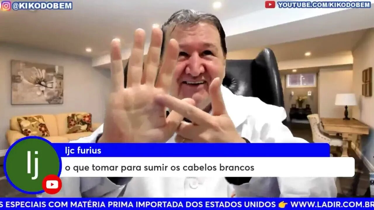 COMO ACABAR COM OS CABELOS BRANCOS E FAZER VOLTAR A COR NATURAL HOJE EM DIA É POSSÍVEL 15-99644-8181