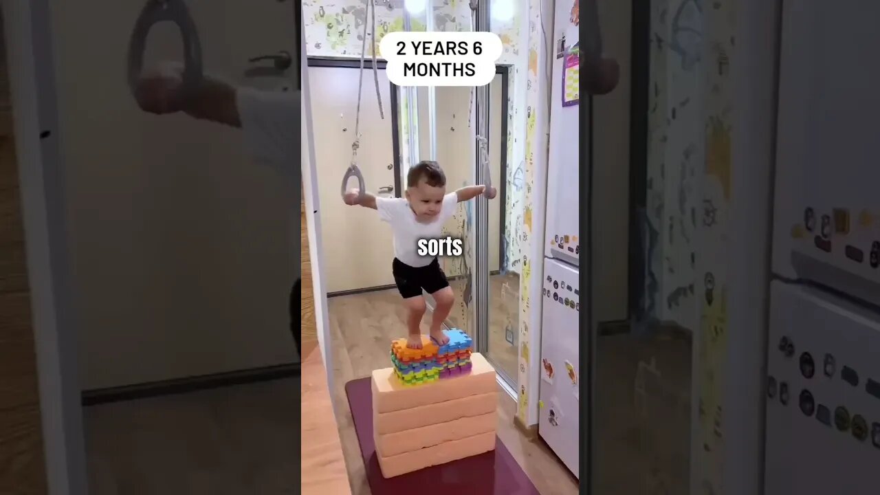 Cute Babies Do Gymnastics #shorts #cute #cutebaby #baby #babies