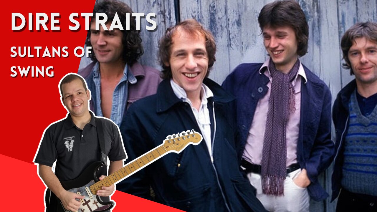 Como tocar SULTANS OF SWING (Dire Straits) - Aula Completa + PDF