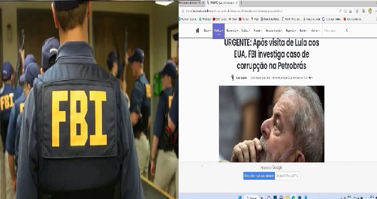 URGENTE: Após visita de Lula aos EUA, FBI investiga caso de corrupção na Petrobrás Assista: