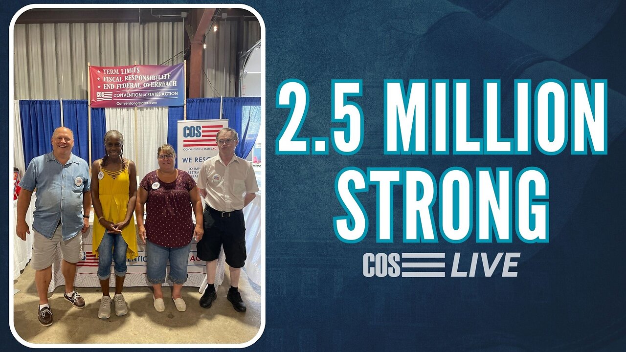 COS LIVE E257: 2.5 Million Citizens Strong