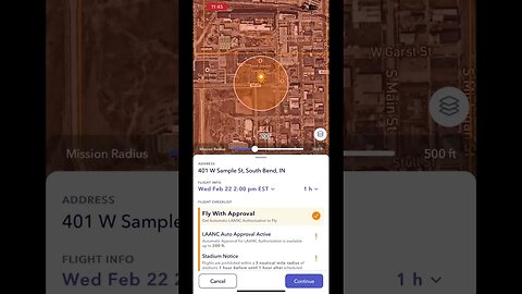 Getting FAA LAANC approval in complicated airspace #drones #djim30t #autopylot #notredame