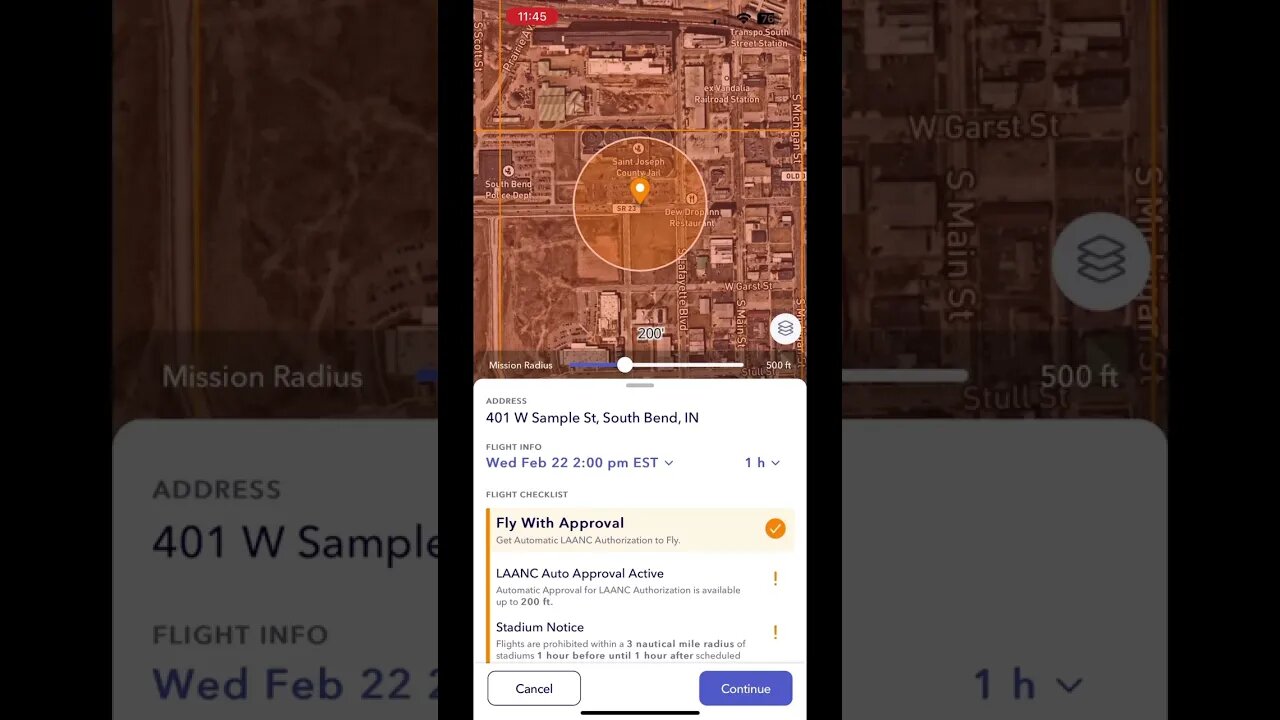 Getting FAA LAANC approval in complicated airspace #drones #djim30t #autopylot #notredame