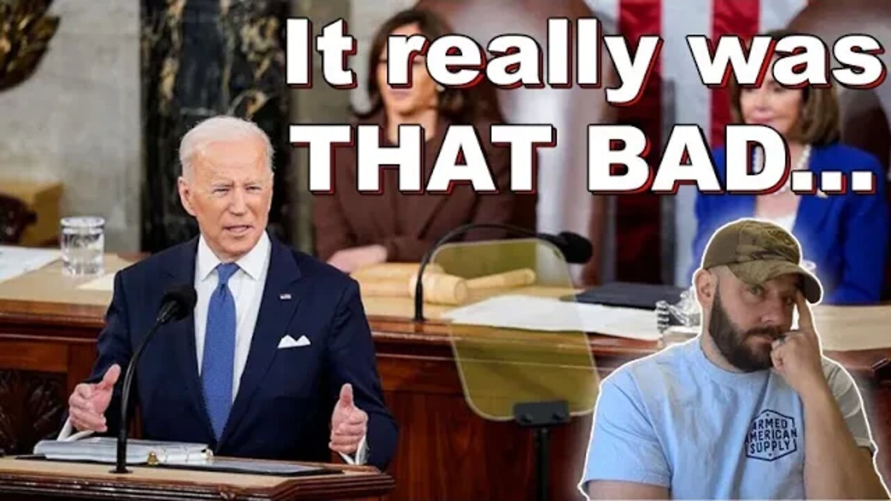 Biden's SOTU analysis... Gun Control led this campaign checklist of Leftist policies... just WOW...