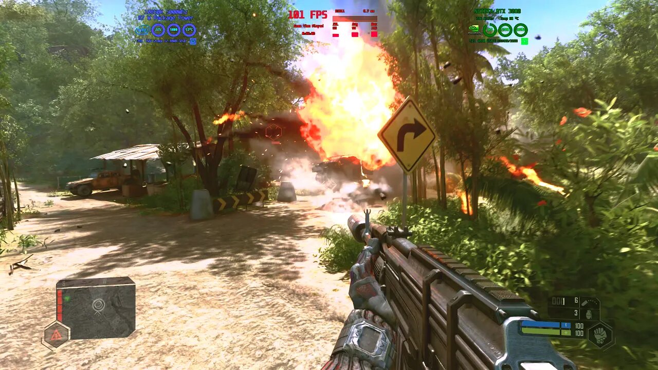 HDR PC Gameplay Crysis Remastered Rescue Level Fun