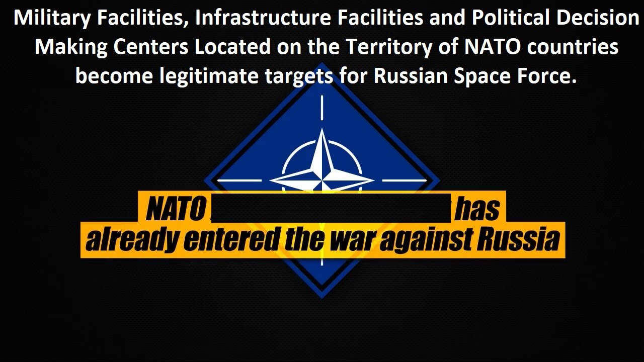 NATO has already entered war against Russia. NATO’s Territory is Legit Target Now