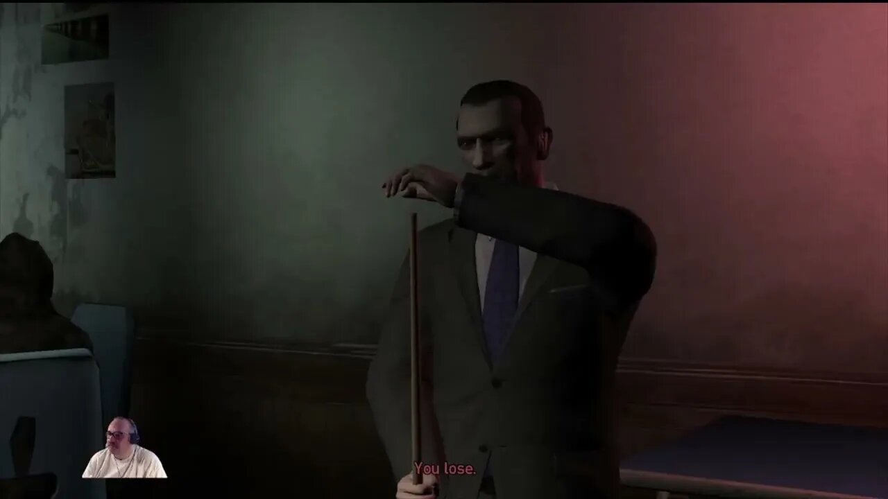 GTA 4 EP 16 Playing pool with Roman and Harboring a Grudge