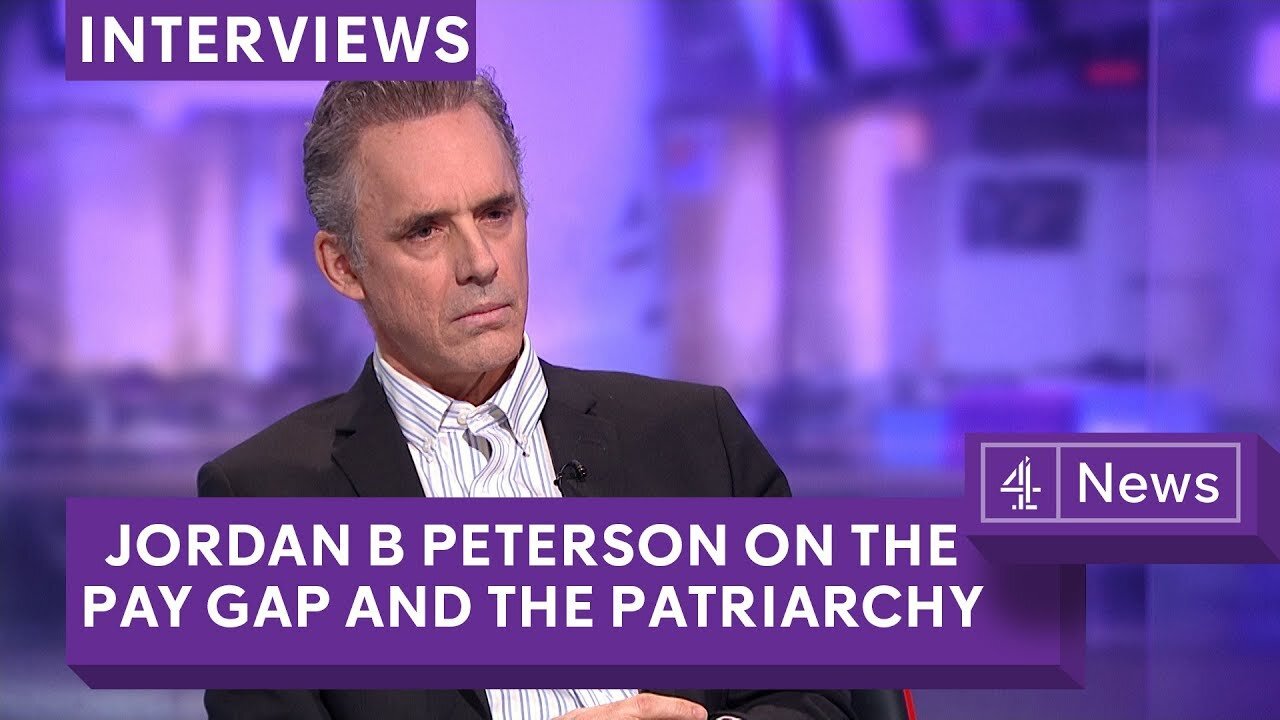 Jorden Peterson infront feminist 😎