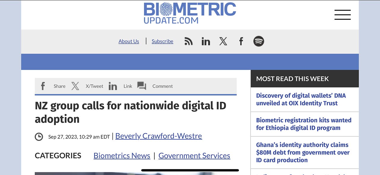 N€w Ze@land push for D!gital ID. Zuckerberg-Metaverse can bring people back from the de@d