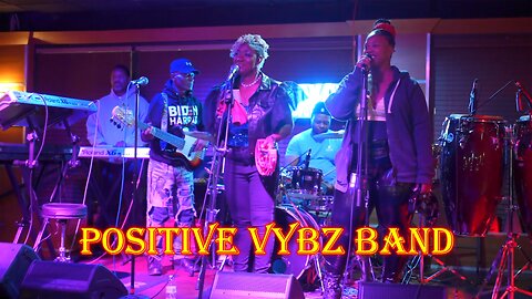 Positive Vybz Band. The Shark Bar didn't see this one coming.