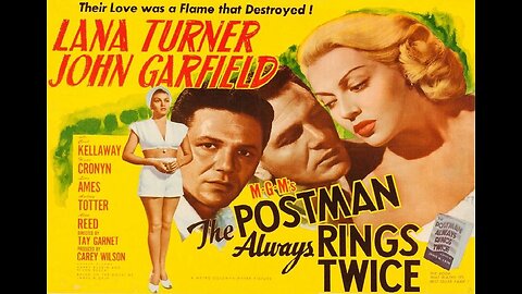 THE POSTMAN ALWAYS RINGS TWICE 1946 Couple Plots Murder But Nothing Goes Right FULL MOVIE in HD