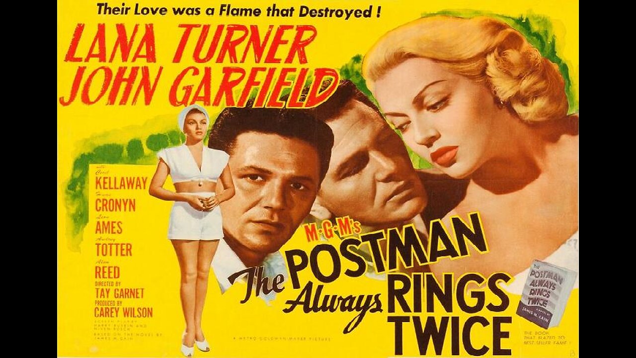 THE POSTMAN ALWAYS RINGS TWICE 1946 Couple Plots Murder But Nothing Goes Right FULL MOVIE in HD