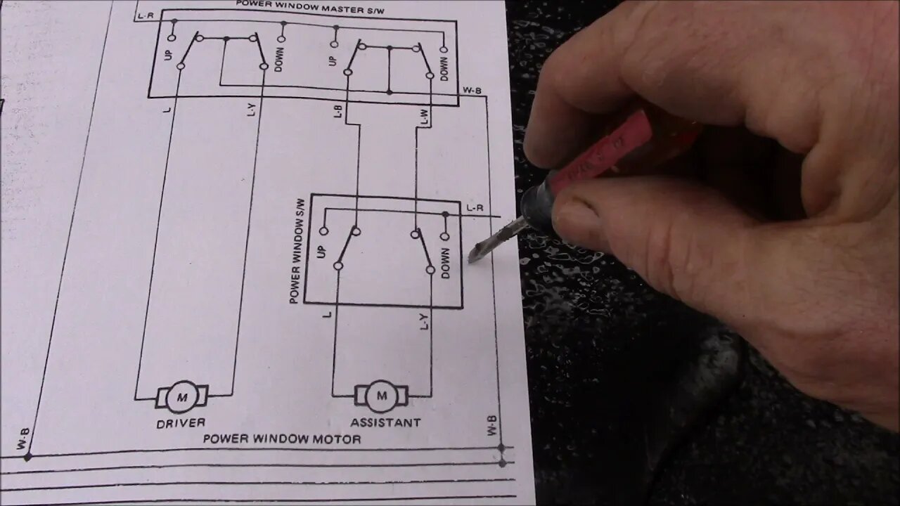 1st Gen 4Runner Power Window Operation