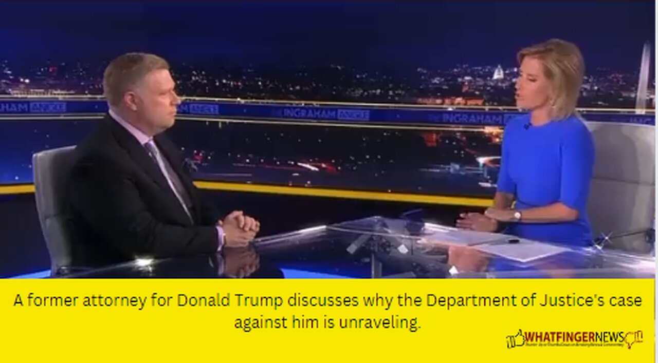 A former attorney for Donald Trump discusses why the Department of Justice's case against him