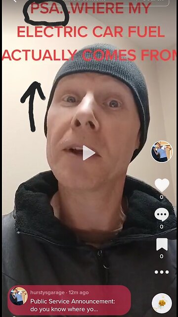 Public Service Announcement: do you know where your electric car fuel comes from? #fyp #needtoknow