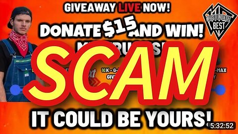 This Fake @whistlindiesel Scam Needs To Be Stopped. YouTube Is Dropping The Ball