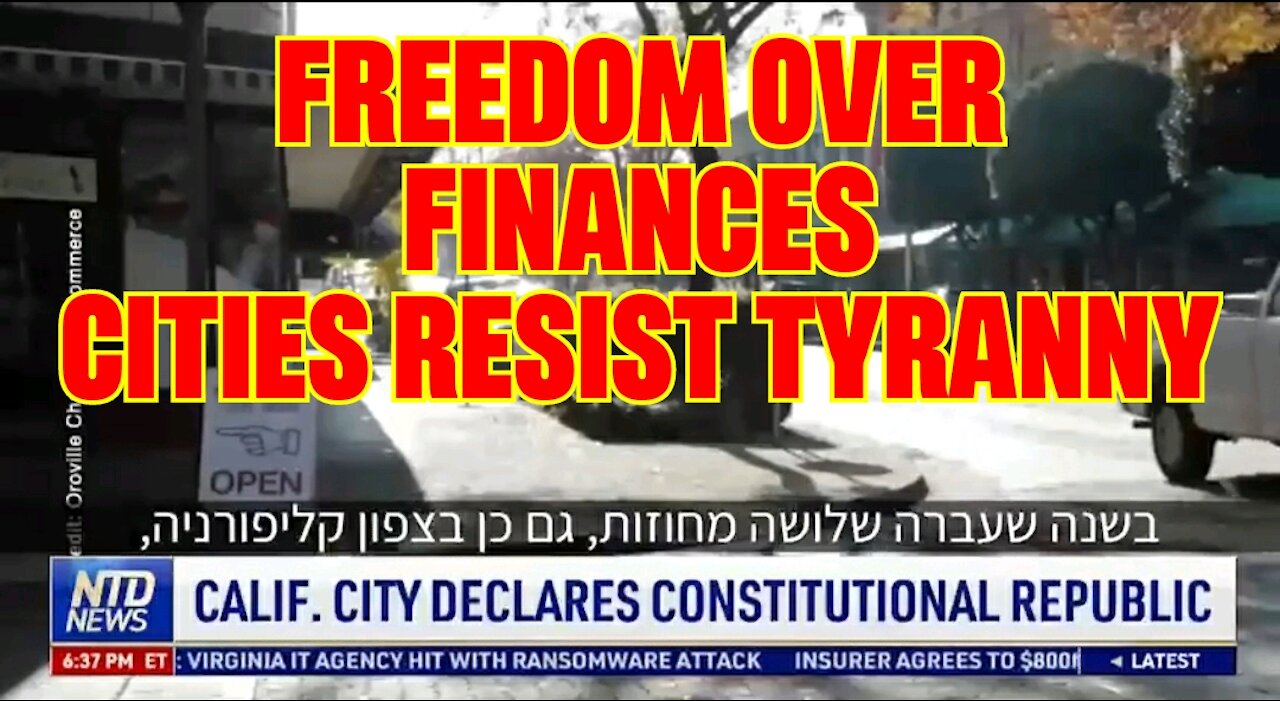 ✊CALIFORNIA CITY RESISTS😶