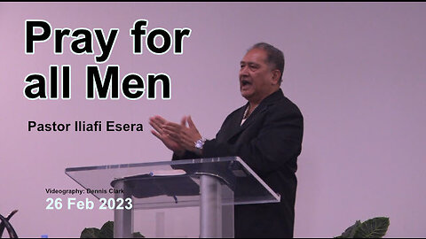 Pray for all Men