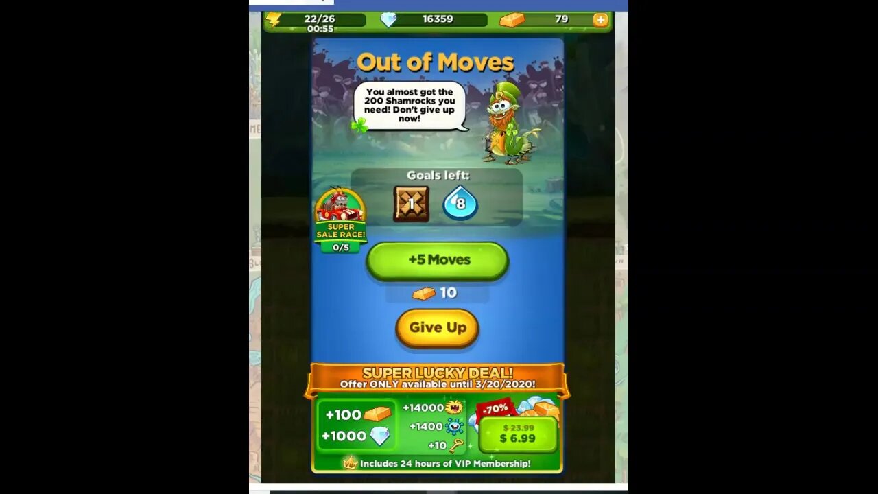 Best Fiends Special Mission: Edward's Quest Level 22