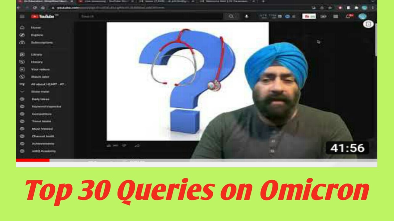 Top 30 Queries on omicron