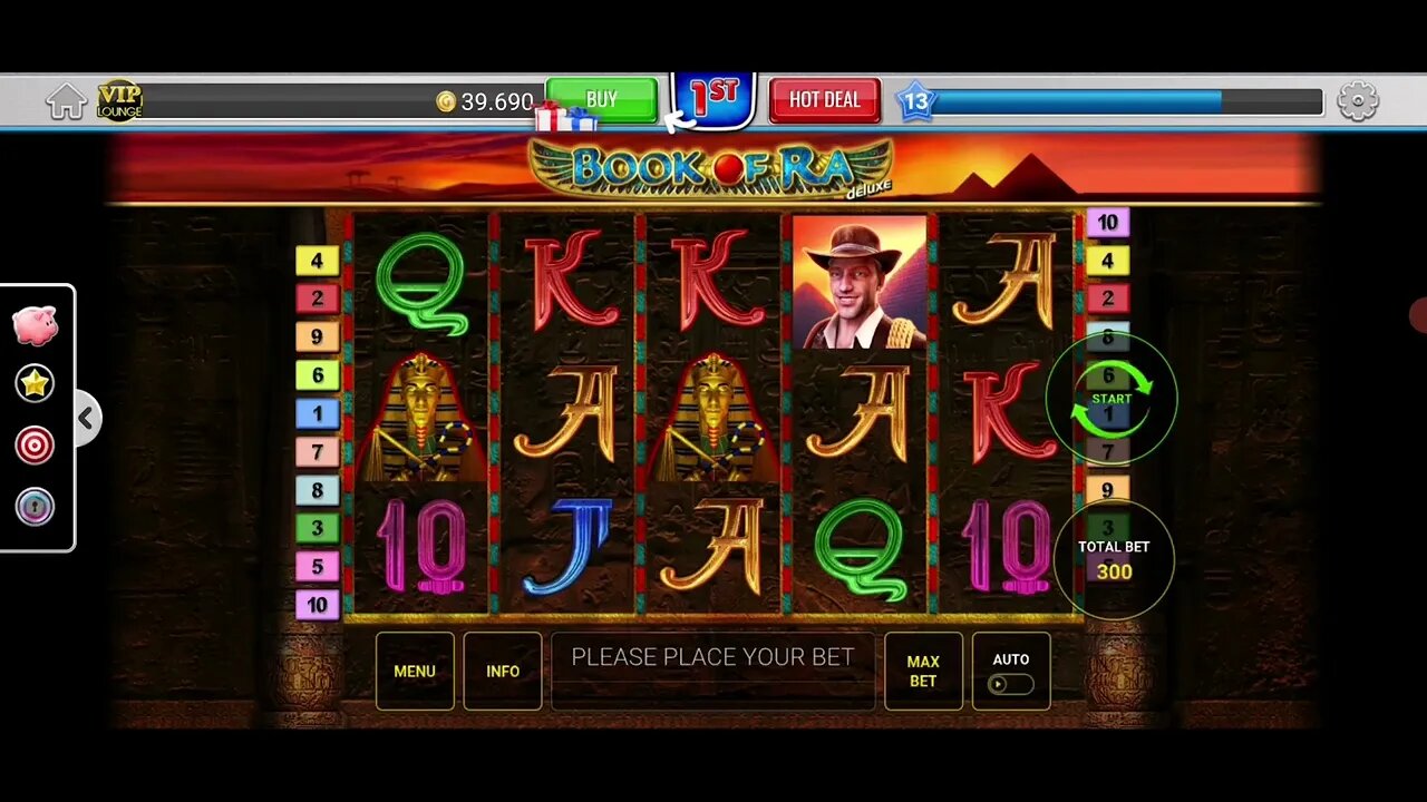 Book of Ra Deluxe - Gaminator Online Casino Slots