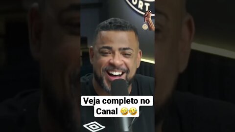 Virou piada na rádio #ademirquintino #santos #igor3k #flowsportclub #short @Ademir Quintino