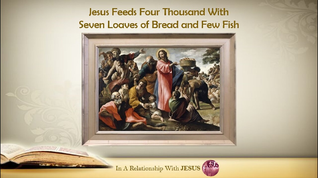 December 6, 2023 Gospel Reading According to Saint Matthew Chapter 15 Verse 29-37