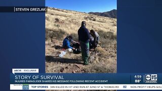 Hang-gliding pilot has long road to recovery after crash near Yarnell, Arizona