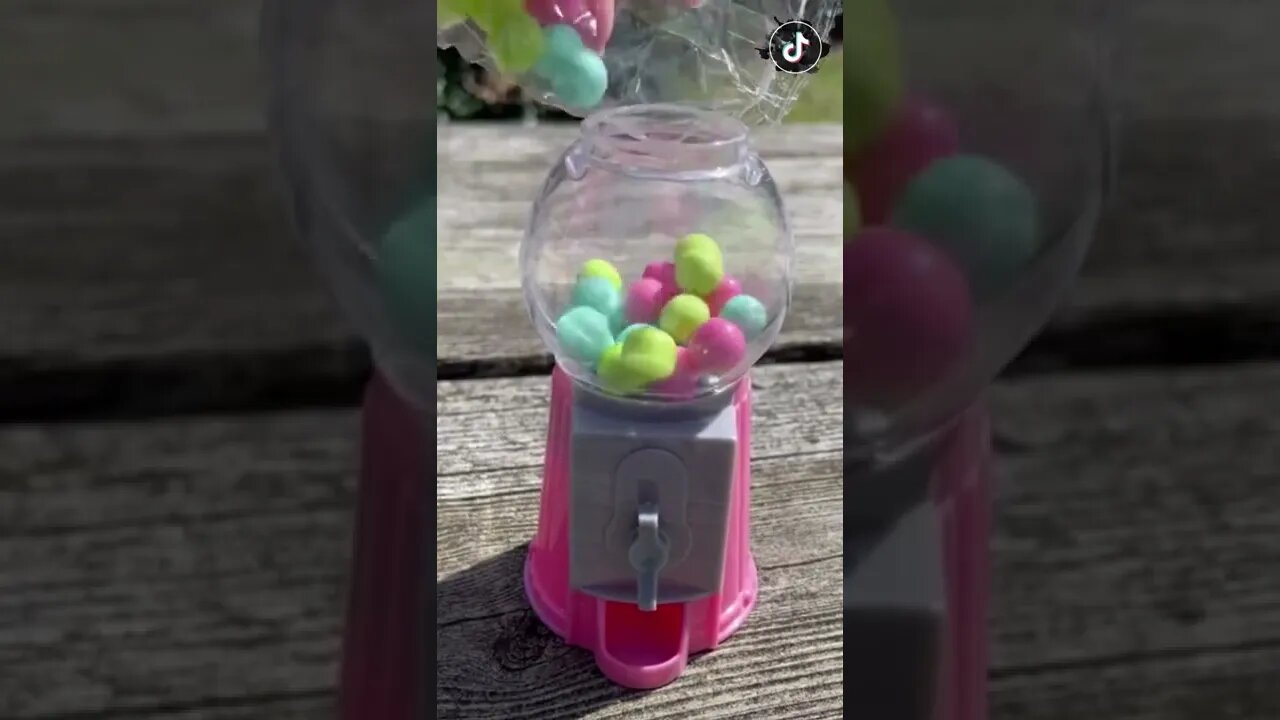 Como e incrível Mini Maquinas de chicletes #shorts #gumballmachine #satisfying#youtubeshorts