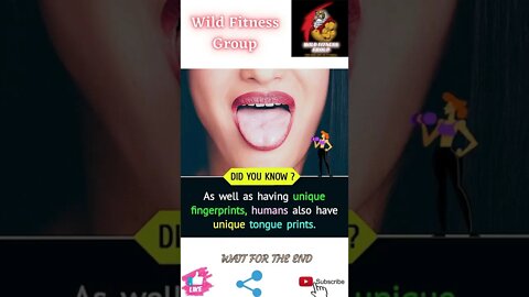 🔥Tongue print🔥#shorts🔥#wildfitnessgroup🔥20 June 2022🔥