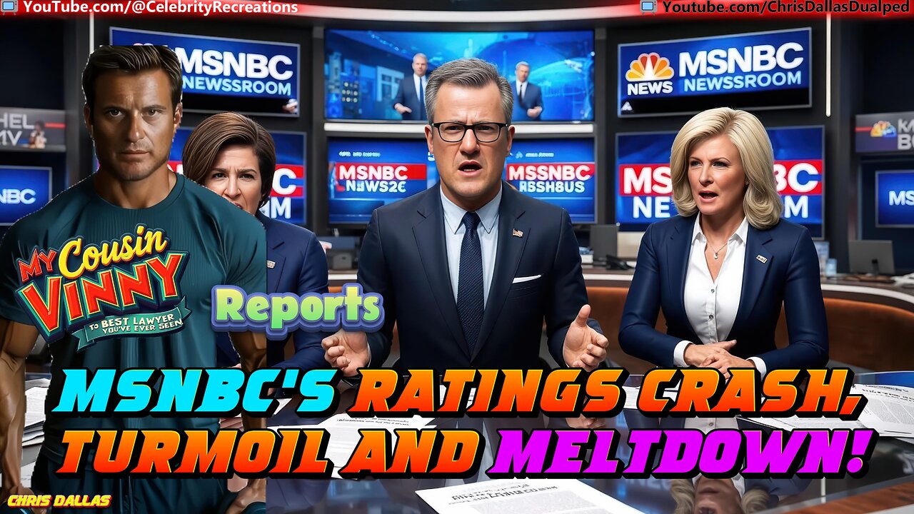 MSNBC’s Ratings Crash! Turmoil and Meltdown! Vinny Gambini Roasts MSNBC! A Story of Lies and Karma