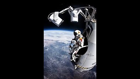 Jumped From Space( World record Supersonic Free fall)