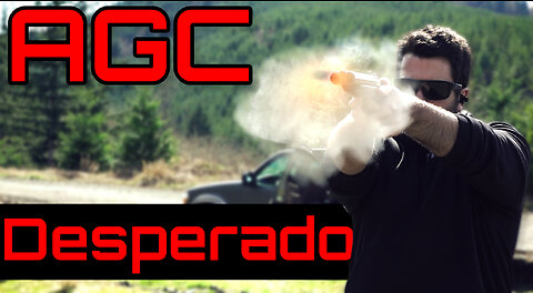 Double Barrel 12 Gauge Black Powder Pistol - American Gun Craft Desperado