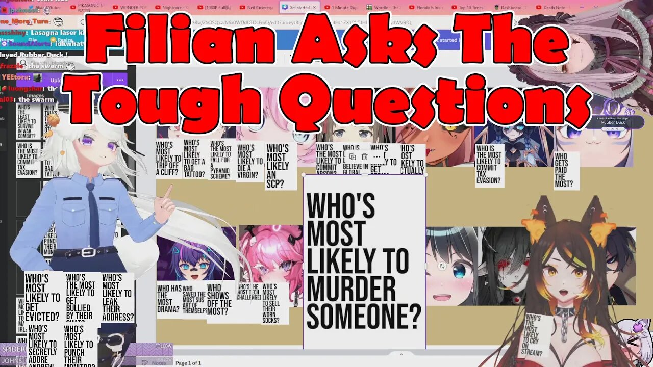 @filianIsLost Asks The Tough Questions #vtuber #clips