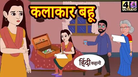 कलाकार बहु - Kahani Wala | Hindi Stories | New Kahani | Hindi Moral Stories | Hindi Fairy | Cartoon