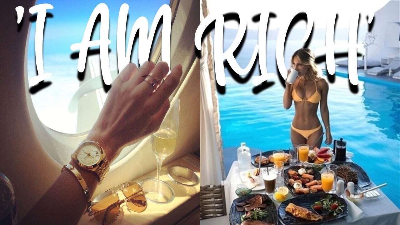 I AM WEALTHY Affirmations For Success & Money 'I AM RICH' | How to get rich | Billionaire Lifestyle