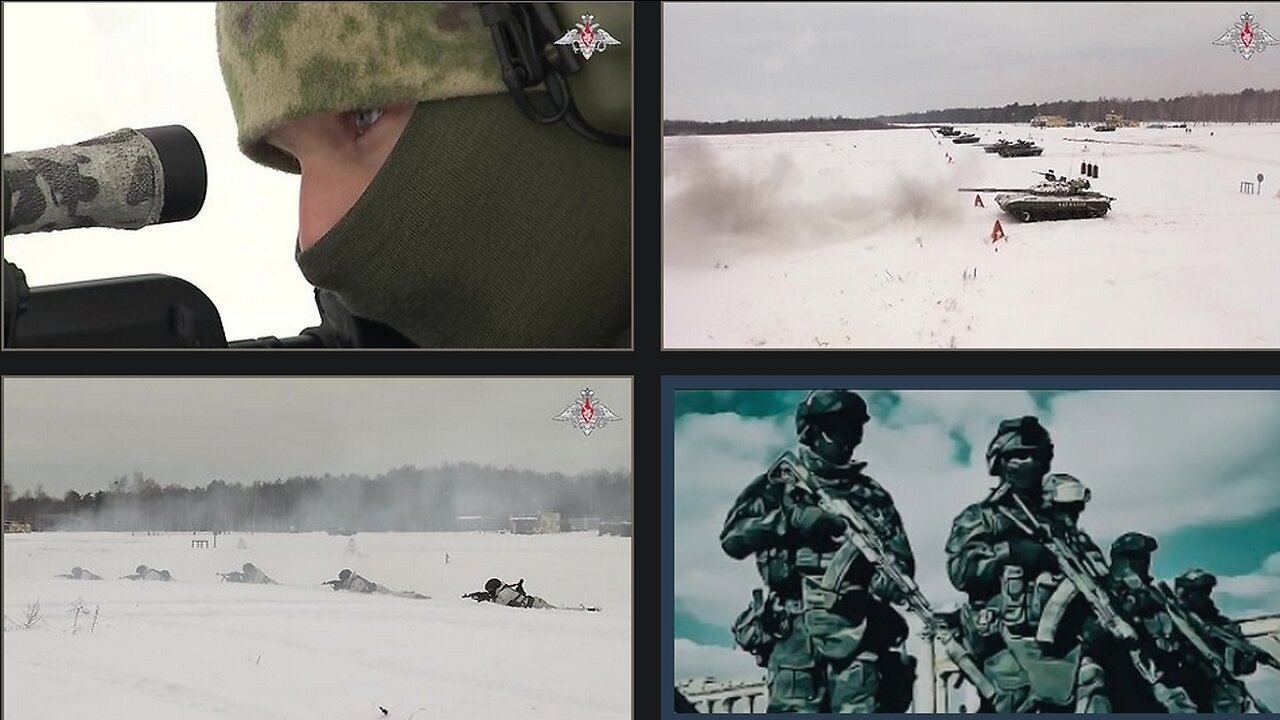 Russian and Belarusian servicemen continue combat training at training grounds in Belarus