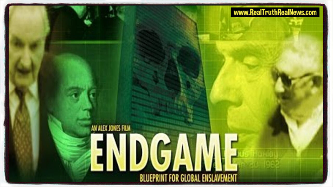 🌎 Alex Jones 2007 Dokumentarfilm: "Endgame" Für die Neue Weltordnung !🙈