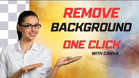 How to Remove Background in Photo using Canva in one click