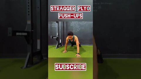 Calisthenics Chest Workout || Stagger Plyo Push-ups
