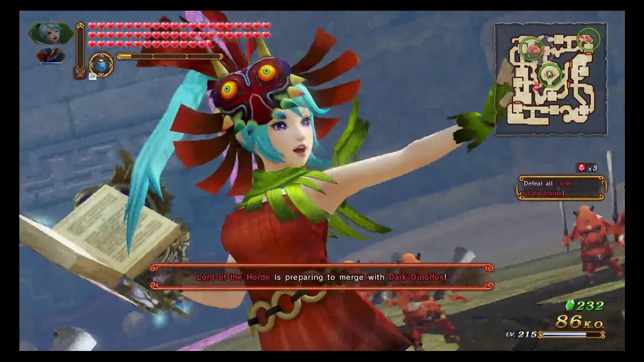 Hyrule Warriors Definitive Edition - Koholint Island Map - Square B6 (A Rank)