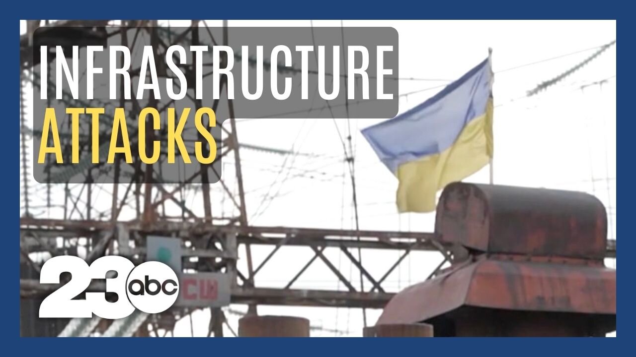 Russia continues to attack Ukraine's infrastructure