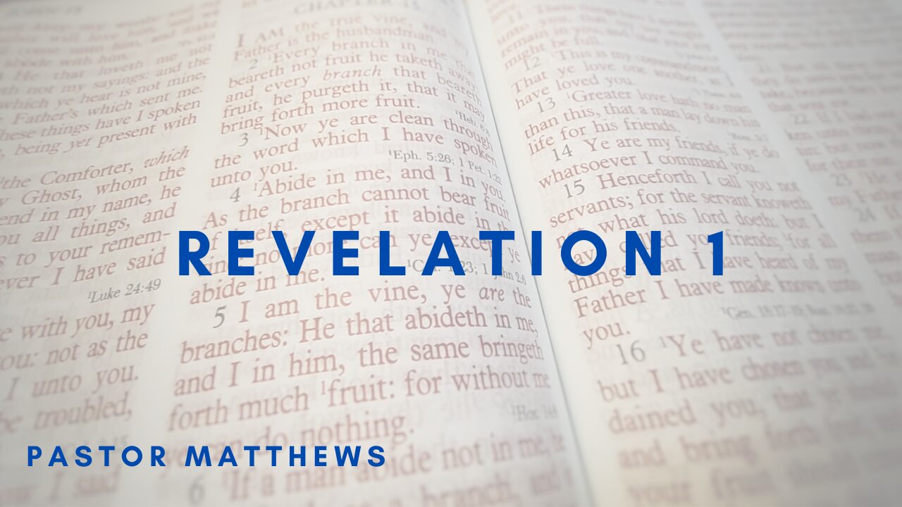 Revelation 1 | Abiding Word Baptist