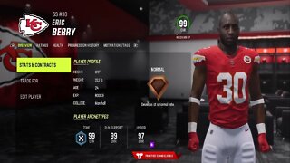 How To Create Eric Berry Madden 23