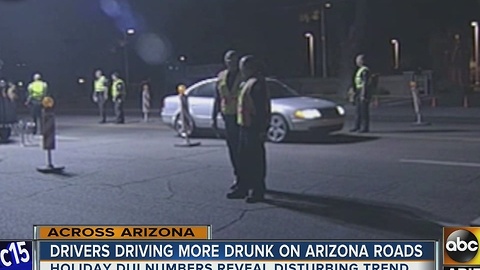 Holiday DUI numbers went down, but prosecutors not celebrating that