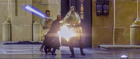 Star Wars: Episode I - The Phantom Menace (1999) | Qui-Gon Jinn & Obi-Wan Kenobi vs Darth Maul