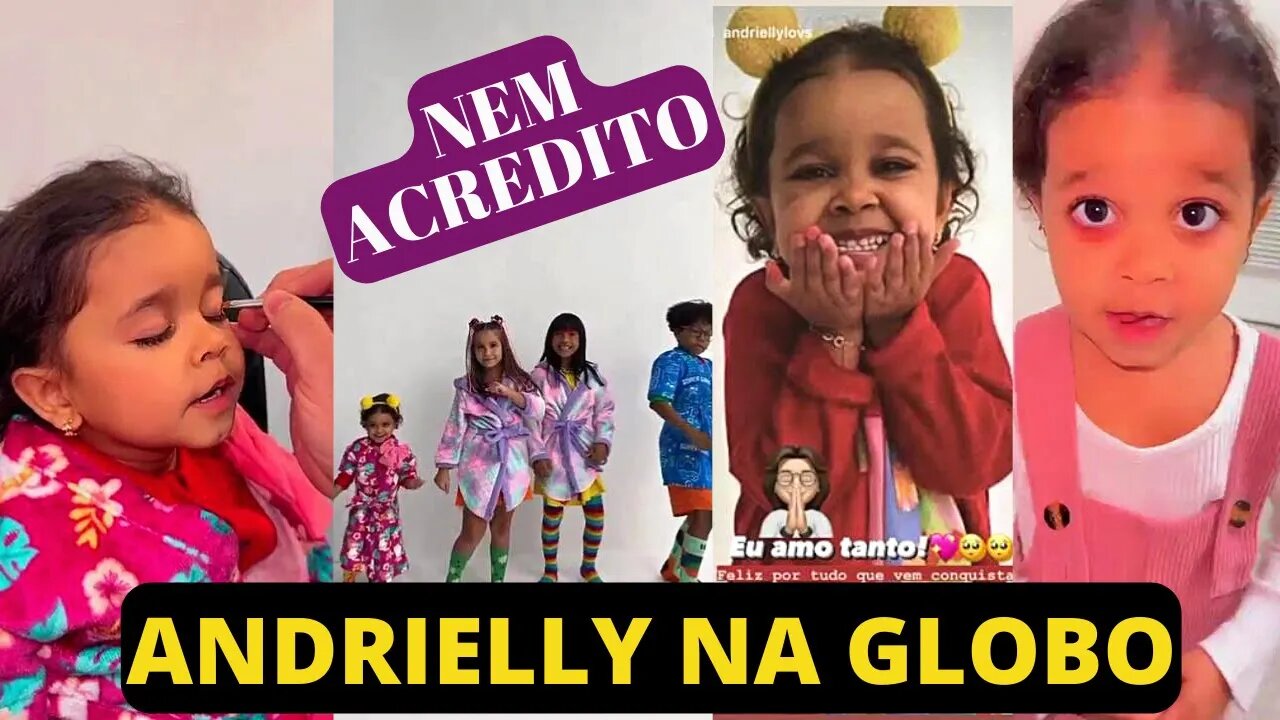 EST0UR@DA ANDRIELLY MENDES COMEÇA AS GRAVAÇÕES NA GL0BO