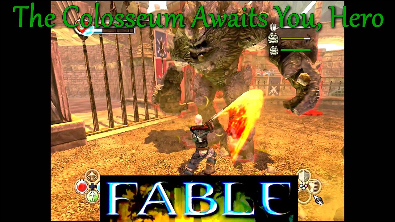 Fable- OG Xbox Version- Colosseum Fights? Who Doesn't Love Colosseum Fights?